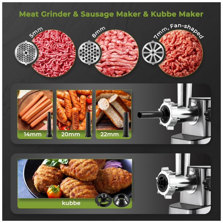 Moedor-de-Carne-Eletrico-3200W--Capacidade-Alta-para-Uso-Imagem-2