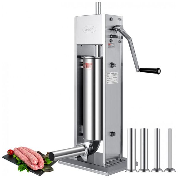 Maquina-de-Fazer-Linguicas-em-Aco-Inoxidavel-304-5-Litros-Imagem-0