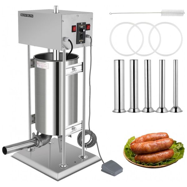 Maquina-de-Fazer-Linguica-Eletrica-ROVSUN-10L-Aco-Imagem-0