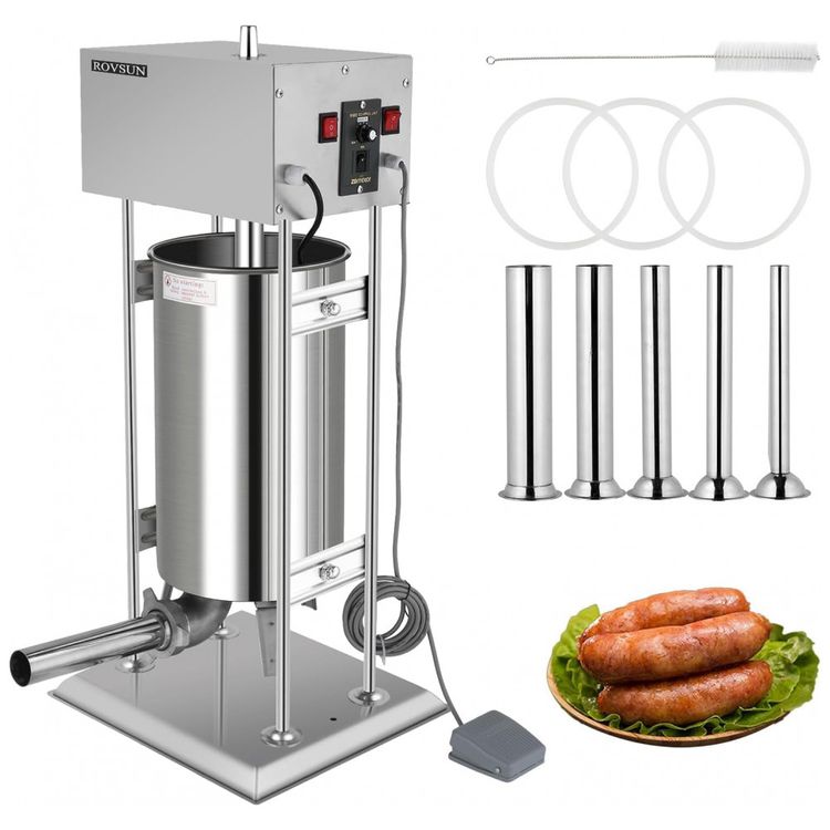 Maquina-de-Fazer-Linguica-Eletrica-ROVSUN-10L-Aco-Imagem-0