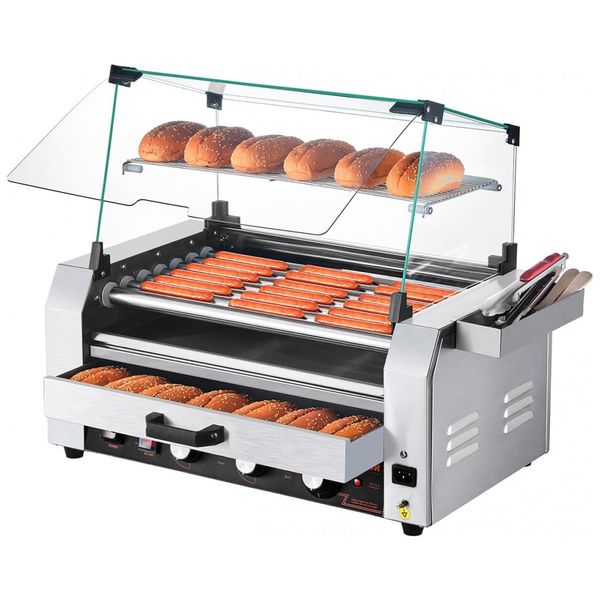 Maquina-de-Cachorro-Quente-VEVOR-18-Hot-Dogs-em-7-Rolos-Imagem-0
