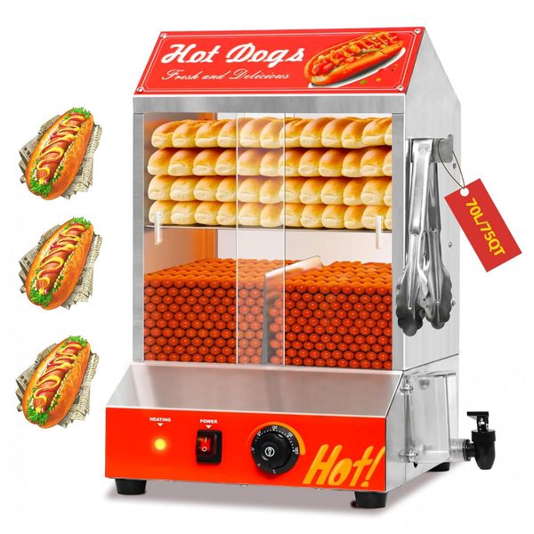 Steamer-de-Cachorro-Quente-Cabana-de-Aco-Inoxidavel-com-2-Imagem-0