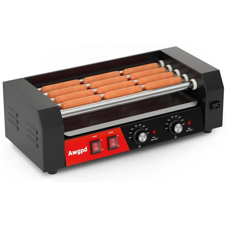 Maquina-de-Fazer-Hot-Dog-com-5-Rolos-de-Aco-Inoxidavel-Imagem-8