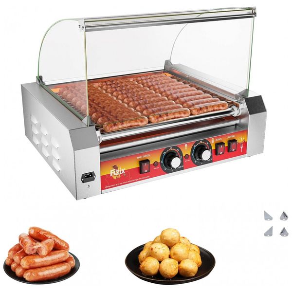 Maquina-de-Cachorro-Quente-Comercial-1670W-11-Rolos-30-Imagem-0