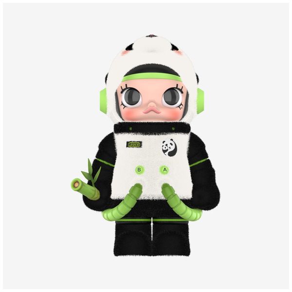 MEGA-SPACE-MOLLY-400-PANDA---Edicao-Limitada-da-Pop-Mart-Imagem-0