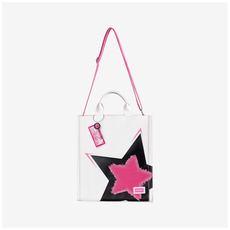 Bolsa-de-Ombro-da-Serie-Peach-Riot-Rush-Hour-da-Pop-Mart-Imagem-1