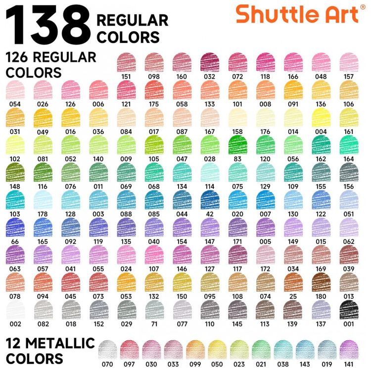 Conjunto-de-lapis-de-cor-profissionais-Shuttle-Art-138-Imagem-1