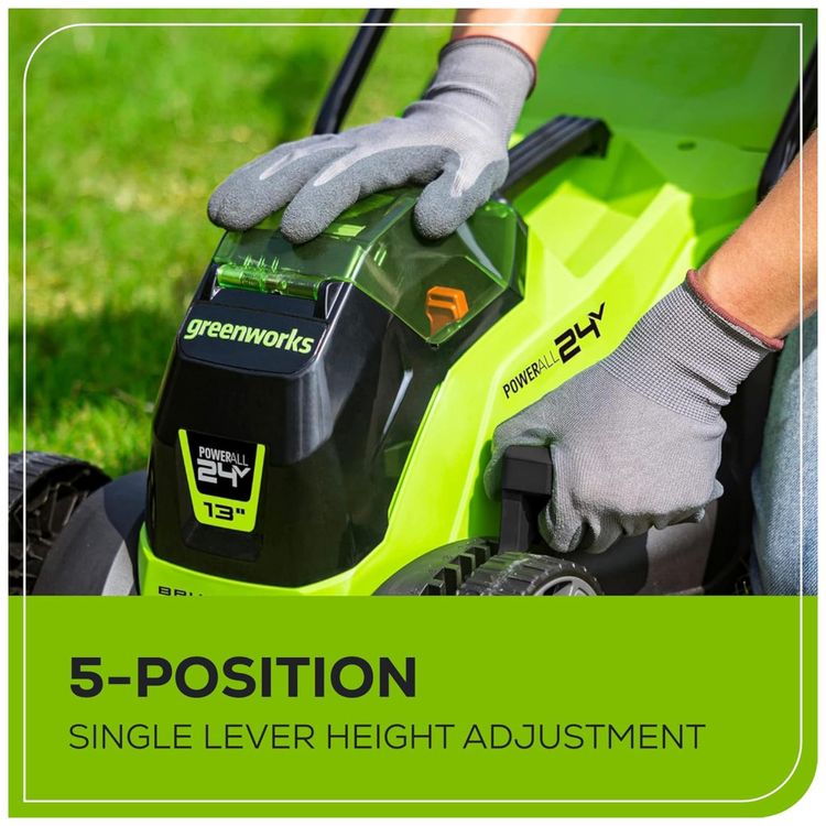Cortador-de-Grama-Sem-Fio-Greenworks-24V-Brushless-Bateria-Imagem-6