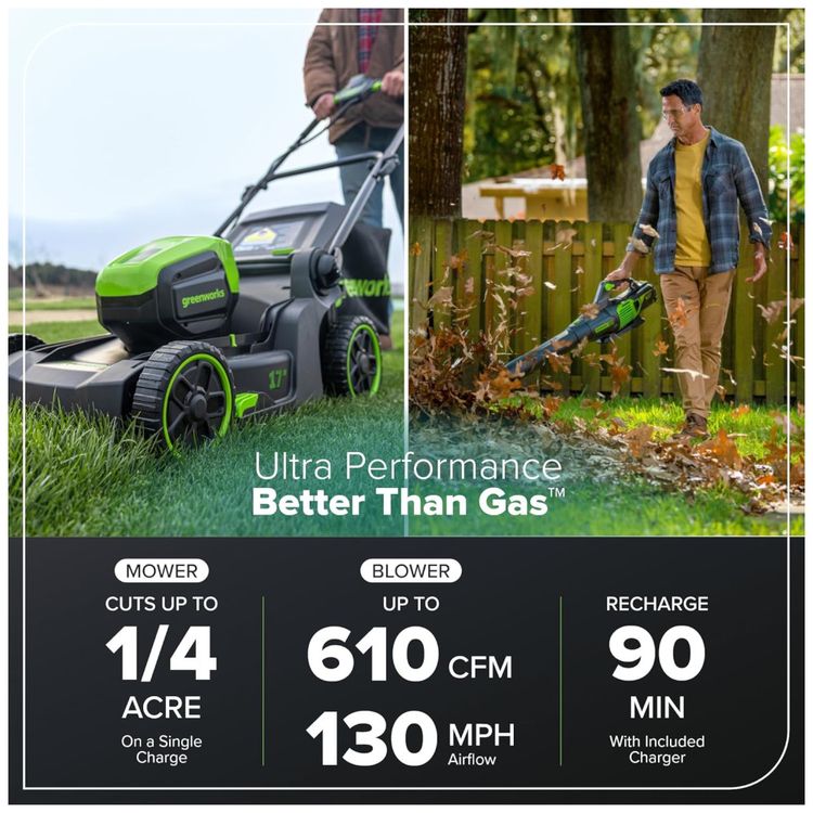 Cortador-de-Grama-sem-Fio-Greenworks-60V--e-Soprador-60V-Imagem-3