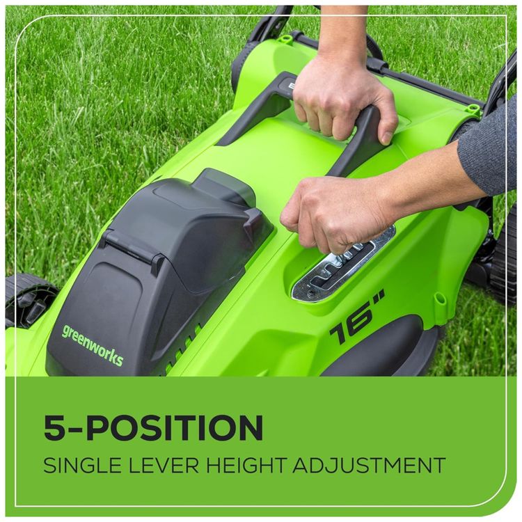 Combo-Greenworks-40V--Cortador-de-Grama-Sem-Fio-Soprador-Imagem-5