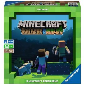Ravensburger-Minecraft-Builders-Biomes---Jogo-de-Tabuleiro-Imagem-0