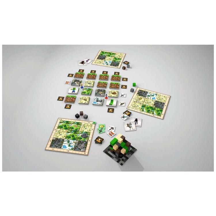 Ravensburger-Minecraft-Builders-Biomes---Jogo-de-Tabuleiro-Imagem-4