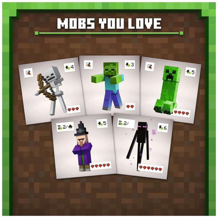Ravensburger-Minecraft-Builders-Biomes---Jogo-de-Tabuleiro-Imagem-7