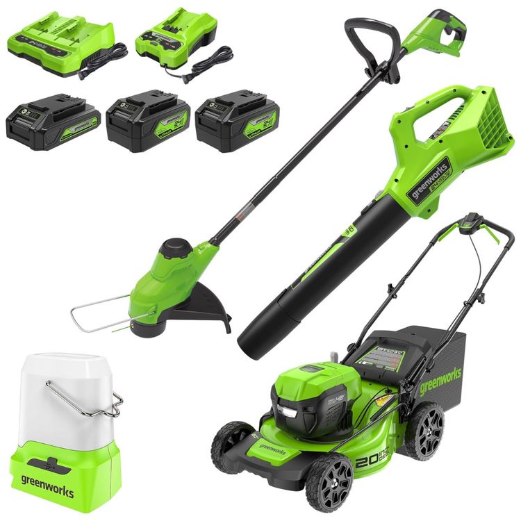 Combo-sem-fio-Greenworks-48V-2x24V-Tudo-em-um--Cortador-de-Imagem-0