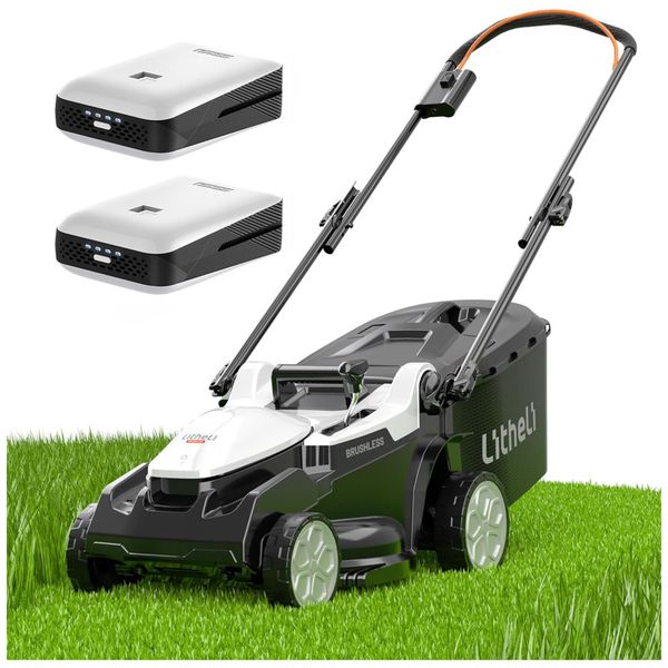 Cortador-de-Grama-Litheli-2-x-20V-Sem-Escova-para-Jardins-Imagem-0