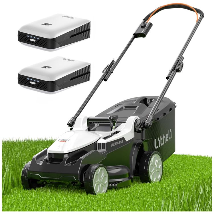 Cortador-de-Grama-Litheli-2-x-20V-Sem-Escova-para-Jardins-Imagem-0