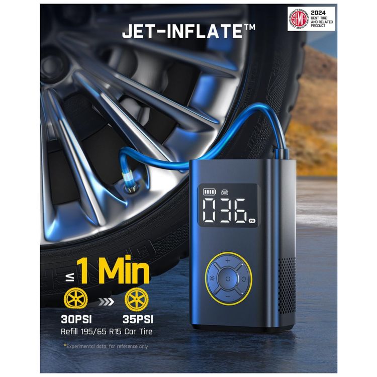 Inflador-de-Pneus-Portatil-Fanttik-X9-Pro-para-Carros-Imagem-1
