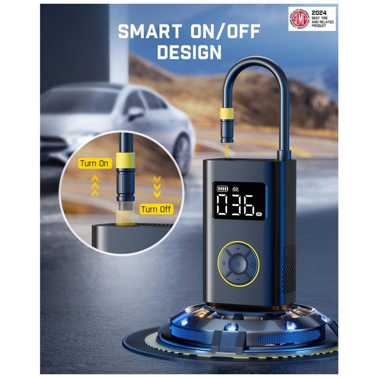 Inflador-de-Pneus-Portatil-Fanttik-X9-Pro-para-Carros-Imagem-5