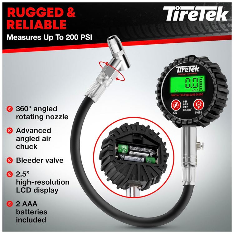 Medidor-Digital-de-Pressao-de-Pneus-200-PSI-Resistente-Imagem-2