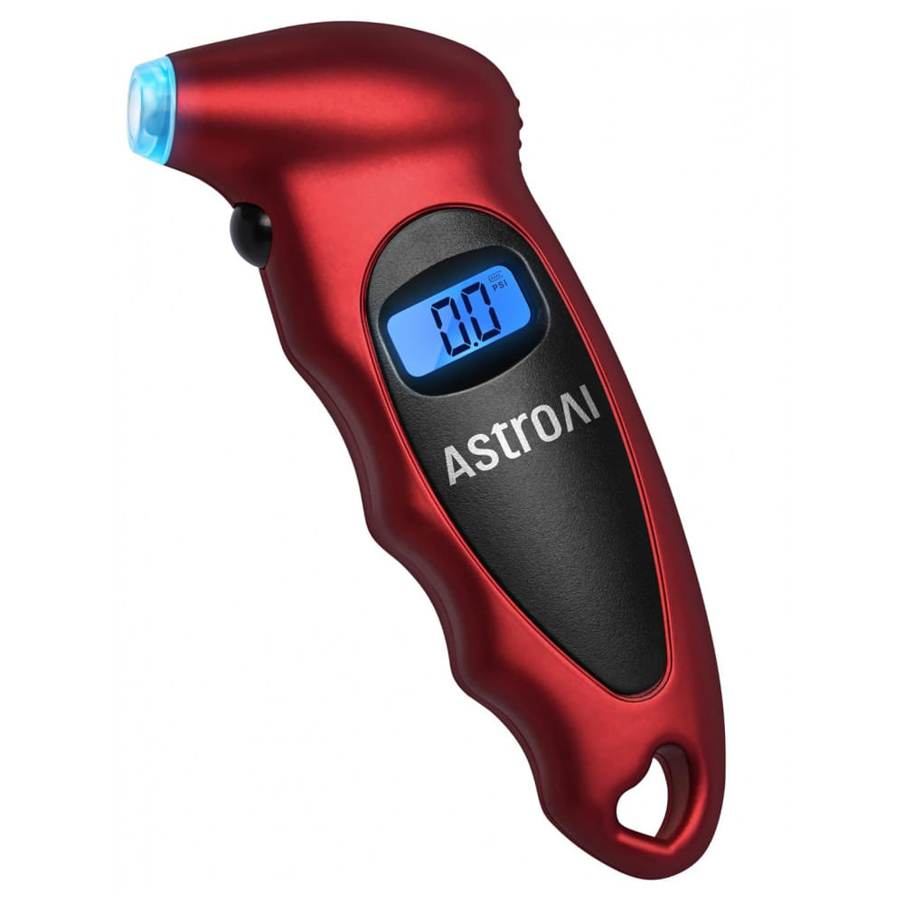 Medidor de Pressão de Pneus Digital AstroAI 0150PSI Preciso em Incrementos de 0,1, 4 Configurações Ótimo Presente para Carro, Caminhão e Bicicleta com