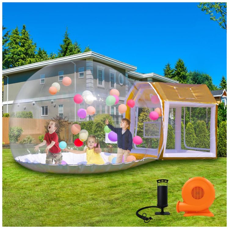 Tenda-Inflavel-de-Bolha-Transparente-de-3m-para-Criancas-Imagem-0