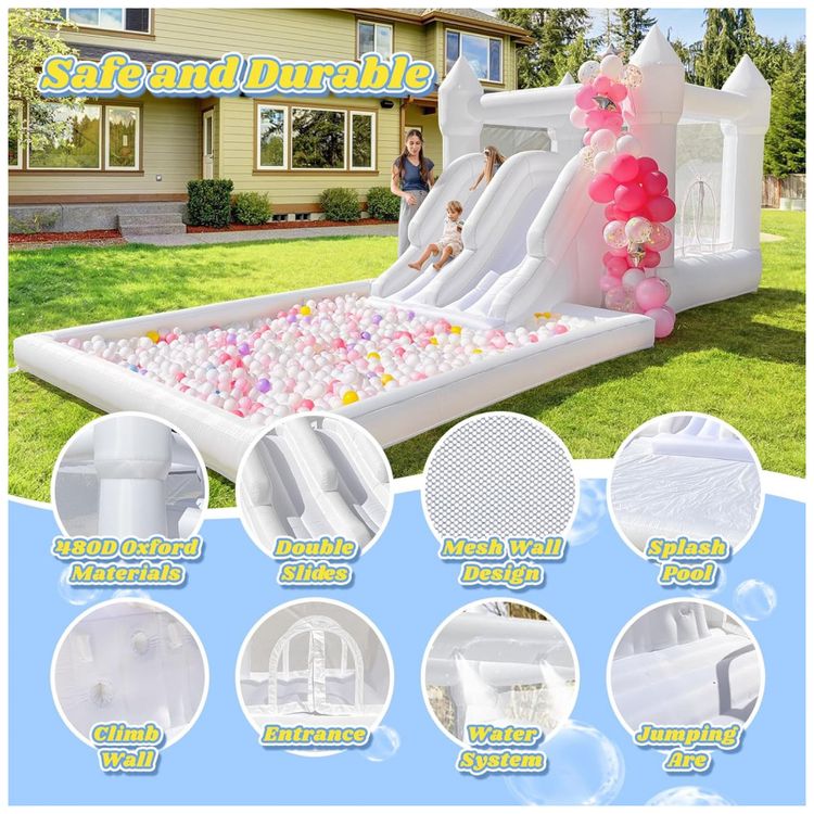 Casa-de-Pulos-com-Toboga-Duplo-e-Piscina-de-Bolinhas---Imagem-4