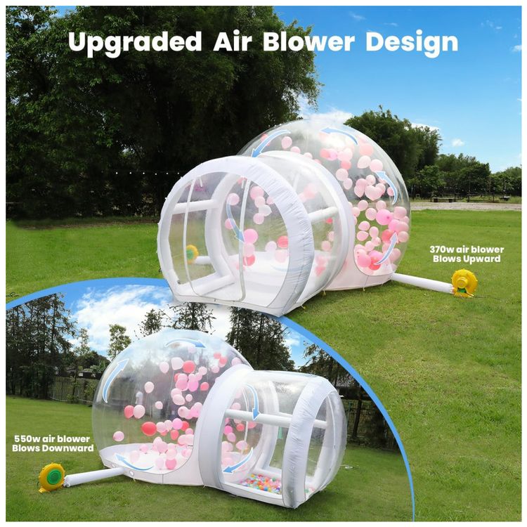 Casa-de-Bolha-Inflavel-de-3-metros-Brinquedo-com-Tenda-de-Imagem-1