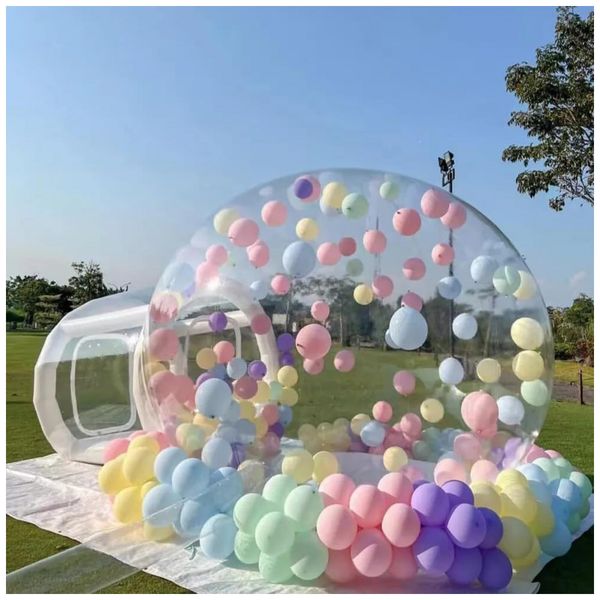Casa-de-Bolha-Inflavel-de-3m-para-Criancas-Tenda-de-Bolha-Imagem-0