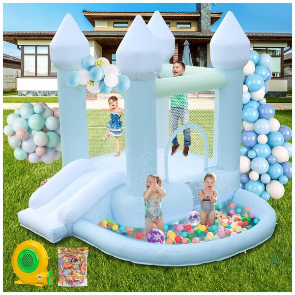 Casa-de-Pula-Pula-para-Criancas-Inflavel-com-Piscina-de-Imagem-0