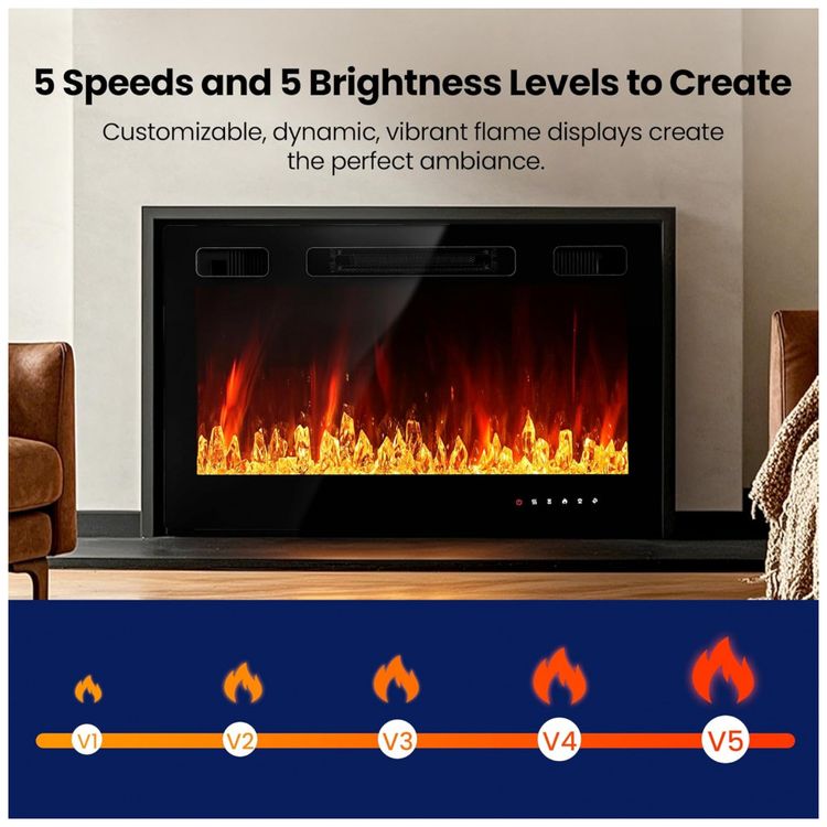 Lareira-Eletrica-RealSmart-9144-cm-1500W-Montavel-na-Imagem-1