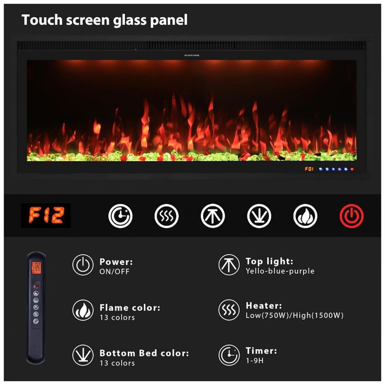Lareira-Eletrica-Embutida-e-de-Parede-Valuxhome-12192-cm-Imagem-3