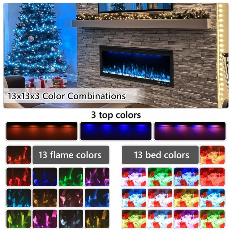 Lareira-Eletrica-Embutida-e-de-Parede-Valuxhome-12192-cm-Imagem-4