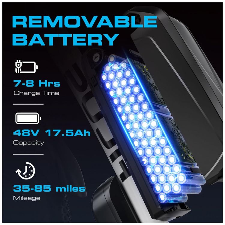 Bicicleta-Eletrica-PUJH-para-Adultos-Motor-de-1500W-48V-Imagem-2