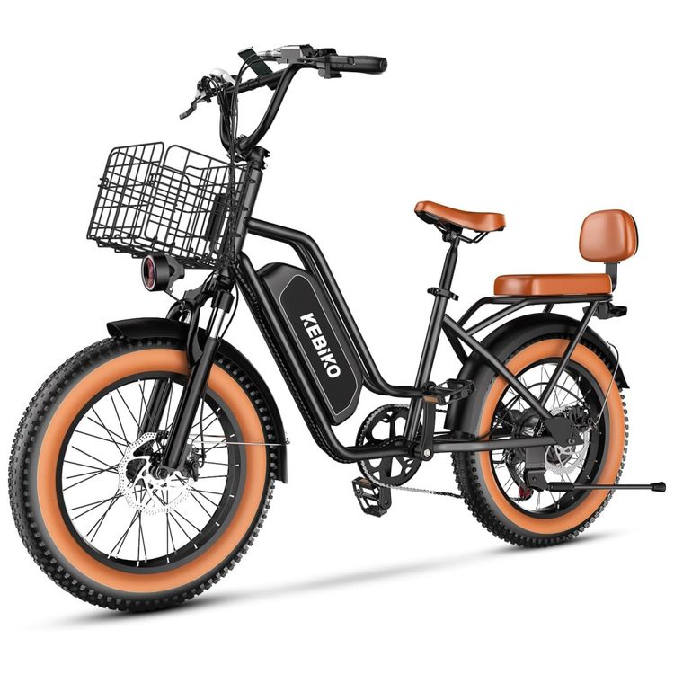 Bicicleta-Eletrica-para-2-Pessoas-Bateria-Removivel-de-48V-Imagem-0