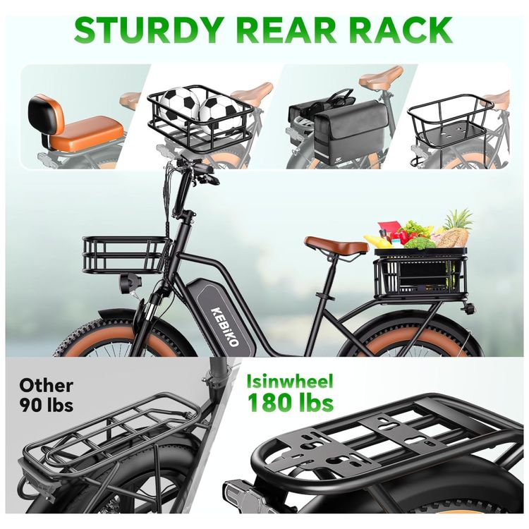 Bicicleta-Eletrica-para-2-Pessoas-Bateria-Removivel-de-48V-Imagem-4