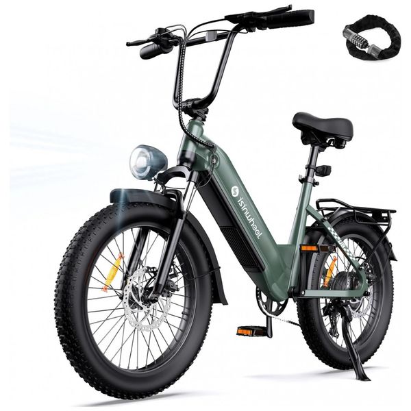 Bicicleta-Eletrica-isinwheel-U8-para-Adultos-Motor-de-Pico-Imagem-0
