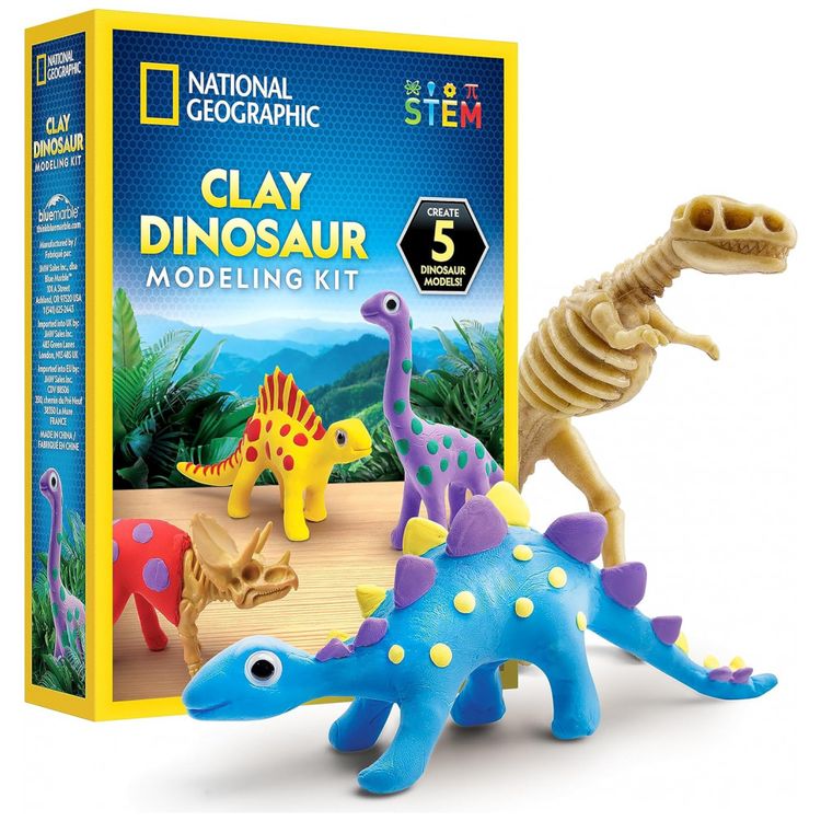 Kit-de-Artes-e-Oficios-de-Dinossauros-de-Argila-NATIONAL-Imagem-0