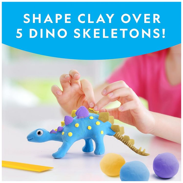 Kit-de-Artes-e-Oficios-de-Dinossauros-de-Argila-NATIONAL-Imagem-1