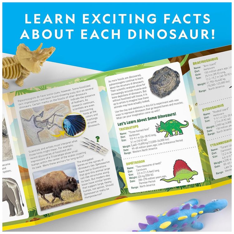 Kit-de-Artes-e-Oficios-de-Dinossauros-de-Argila-NATIONAL-Imagem-4