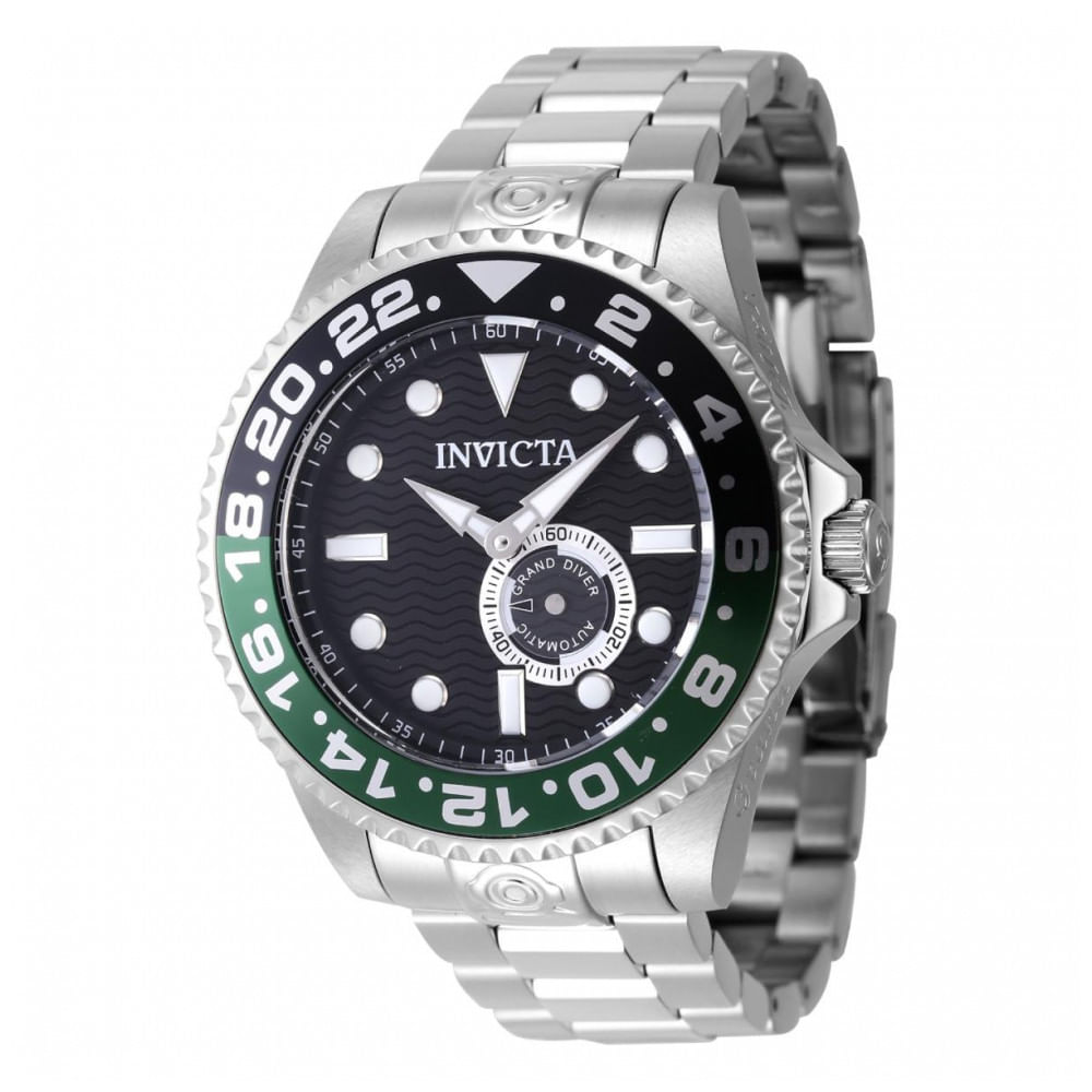 Relógio de Pulso Masculino Invicta Grand Diver Automático 47mm de Aço 47296