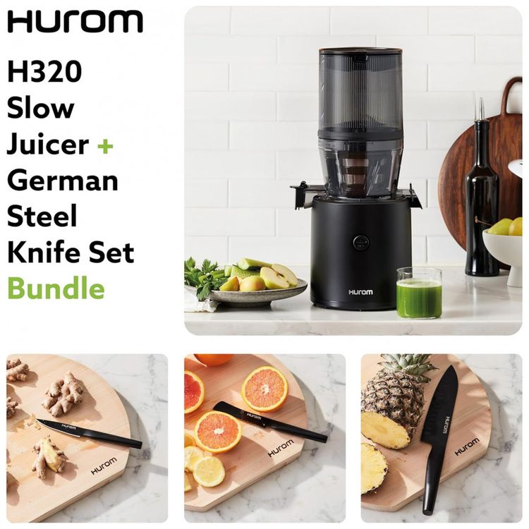 Extrator-de-Sucos-Hurom-Black-H320-com-Conjunto-de-Facas-de-Imagem-1