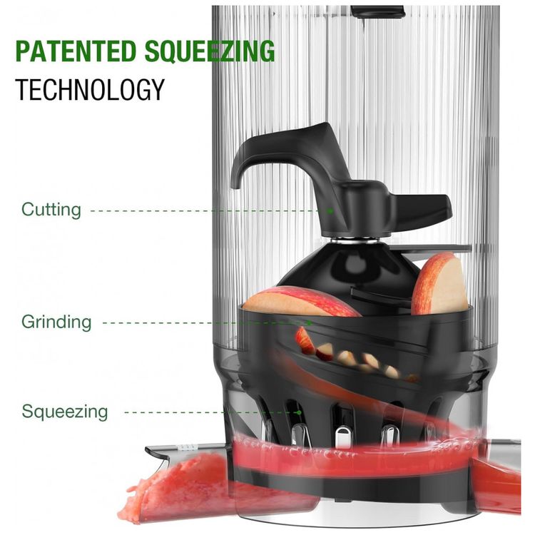 Extrator-de-Suco-TUUMIIST-com-Tubo-de-Alimentacao-Extra-Imagem-4