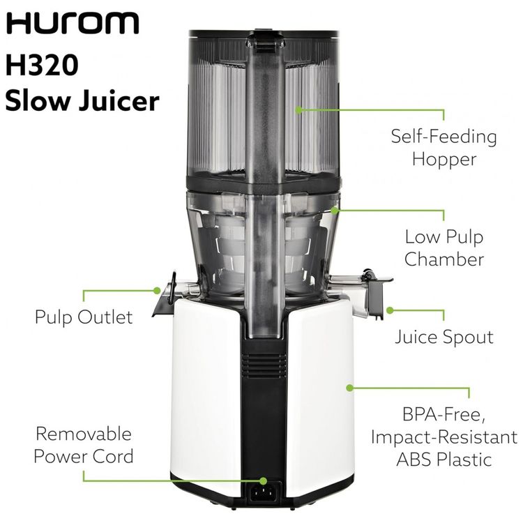 Extrator-de-Suco-Hurom-H320-Cold-Press-Facil-de-Limpar-Imagem-7