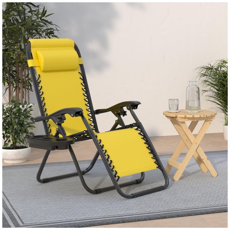 Cadeira-de-Praia-Reclinavel-Zero-Gravity-em-Aco-Mesh-Imagem-1