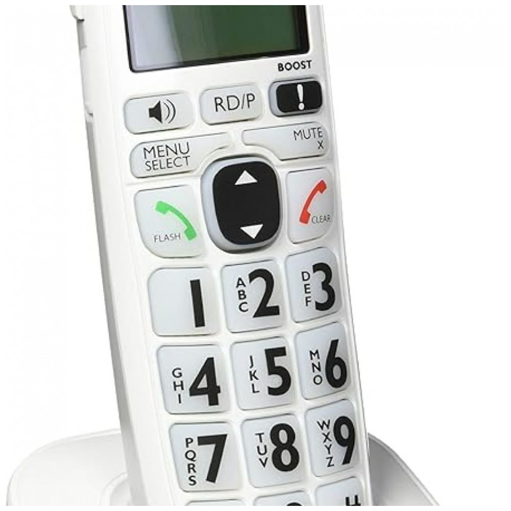 TELEFONE SEM FIO COM NUMERO GRANDE MODELO BASICO