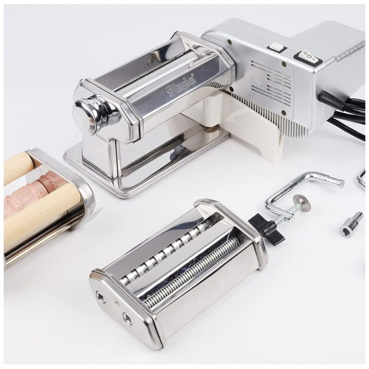 Shule-Pasta-Maker-Machine-Includes-Motor-Hand-Crank-and...-Imagem-2