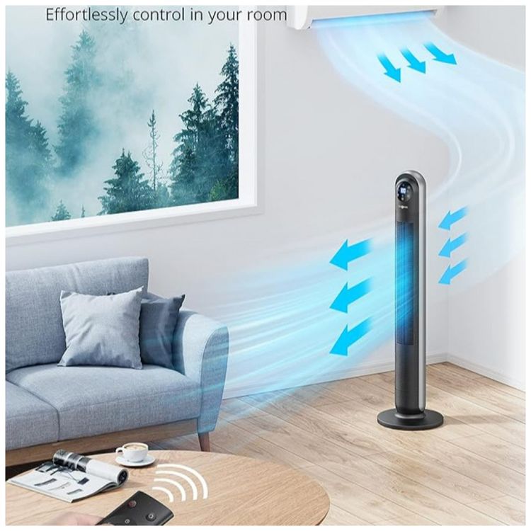 Ventilador-de-Torre-com-12-Velocidades-Controle-Remoto...-Imagem-3