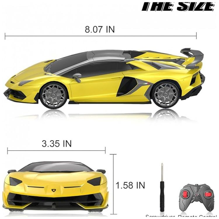 Carrinho-de-Controle-Remoto-Lamborghini-24Ghz-para-Criancas...-Imagem-2