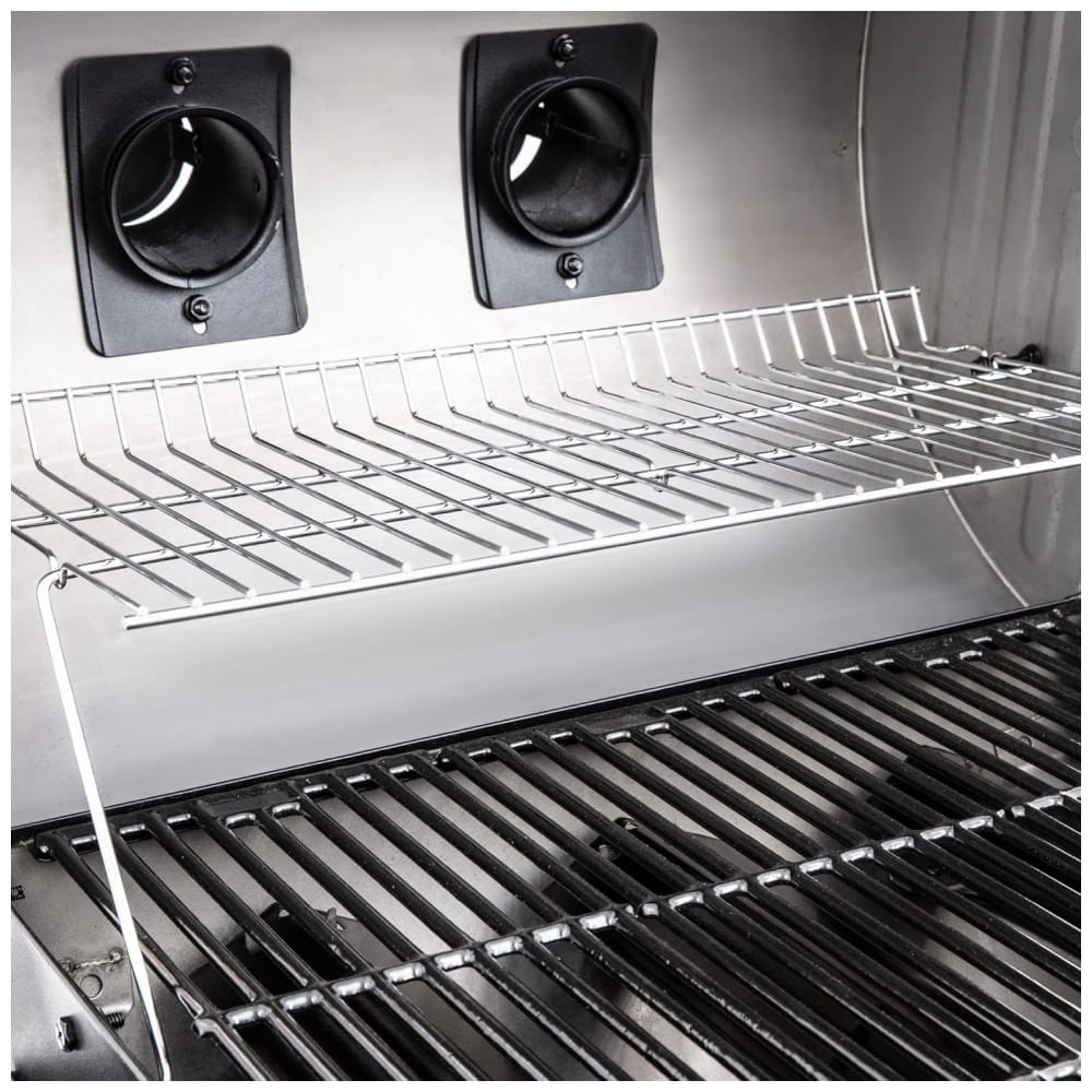 Churrasqueira a gás E3001 Grillin Pro (40.800 BTU), preto