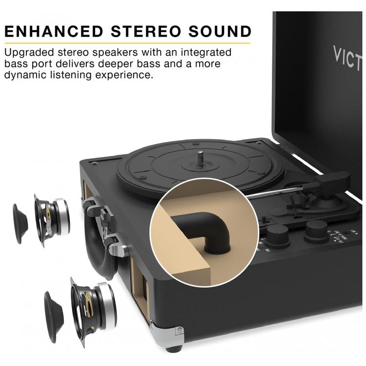 Toca-Discos-Portatil-Victrola-Journey-II-2025-Bluetooth-Imagem-2